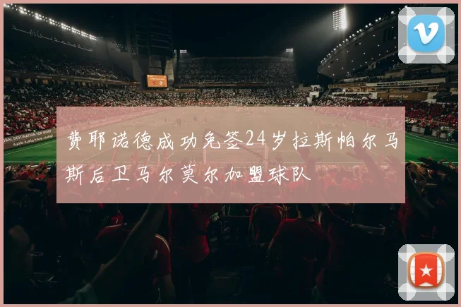 费耶诺德成功免签24岁拉斯帕尔马斯后卫马尔莫尔加盟球队